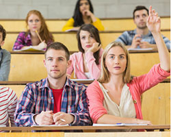 Studenten im Hörsaal