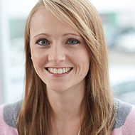 Eine Mitarbeiterin der Steuerring-Hauptverwaltung.