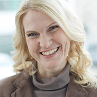 Eine Mitarbeiterin der Steuerring-Hauptverwaltung.